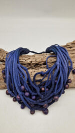 Naszyjnik Kobaltowa Miłość