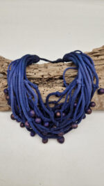 Naszyjnik Kobaltowa Miłość - obrazek 3