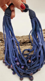 Naszyjnik Kobaltowa Miłość - obrazek 4