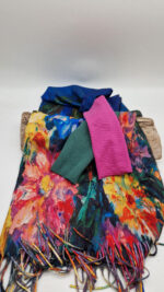 Szal Nocne Kwiaty - obrazek 3