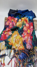 Szal Nocne Kwiaty - obrazek 4