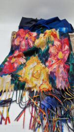 Szal Nocne Kwiaty - obrazek 5