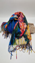 Szal Nocne Kwiaty - obrazek 6