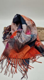 Szal  Kwiaty Zofii - obrazek 11