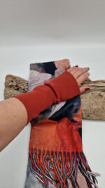 Szal  Kwiaty Zofii - obrazek 3