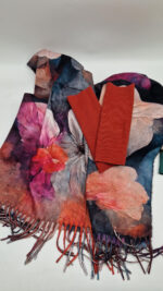 Szal  Kwiaty Zofii - obrazek 7