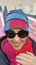  Czapka Marbella Blu - obrazek 2