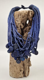 Naszyjnik Granatowookiej Królowej