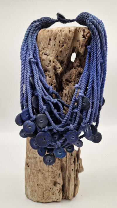 Naszyjnik Granatowookiej Królowej