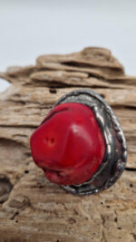 Pierścionek Koralowa Radość - obrazek 3