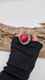 Pierścionek Koralowa Radość - obrazek 4