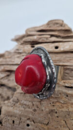 Pierścionek Koralowa Radość - obrazek 5