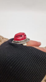 Pierścionek Koralowa Radość - obrazek 6