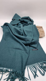 Szal Kaszmi Bella Szałwia - obrazek 5