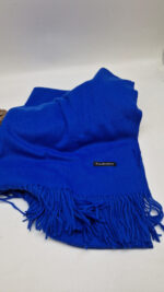 Szal Kobaltowa Kaszmi  - obrazek 2