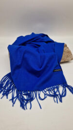 Szal Kobaltowa Kaszmi  - obrazek 3
