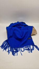 Szal Kobaltowa Kaszmi  - obrazek 4
