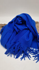 Szal Kobaltowa Kaszmi 