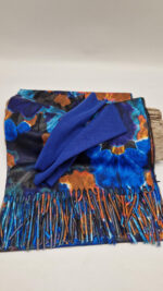 Szal KobaltowaFiora - obrazek 2