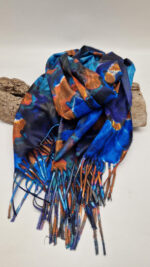Szal KobaltowaFiora - obrazek 5