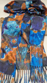 Szal KobaltowaFiora - obrazek 9