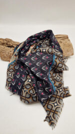 Szal Tarragona Black - obrazek 10