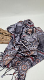 Szal Mandalan Gris - obrazek 12