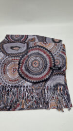 Szal Mandalan Gris - obrazek 4