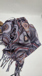 Szal Mandalan Gris - obrazek 10