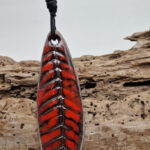 Wisior Czerwona Mija