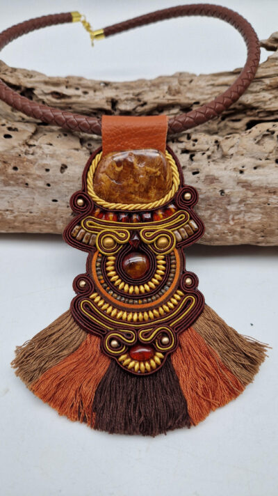 Naszyjnik Bursztynowa Cesarzowa