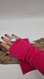 Zarękawki Madżenta - obrazek 3