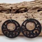 Kolczyki Czarna Lekkość