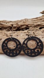 Kolczyki Czarna Lekkość