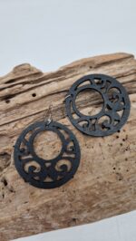 Kolczyki Czarna Lekkość - obrazek 6