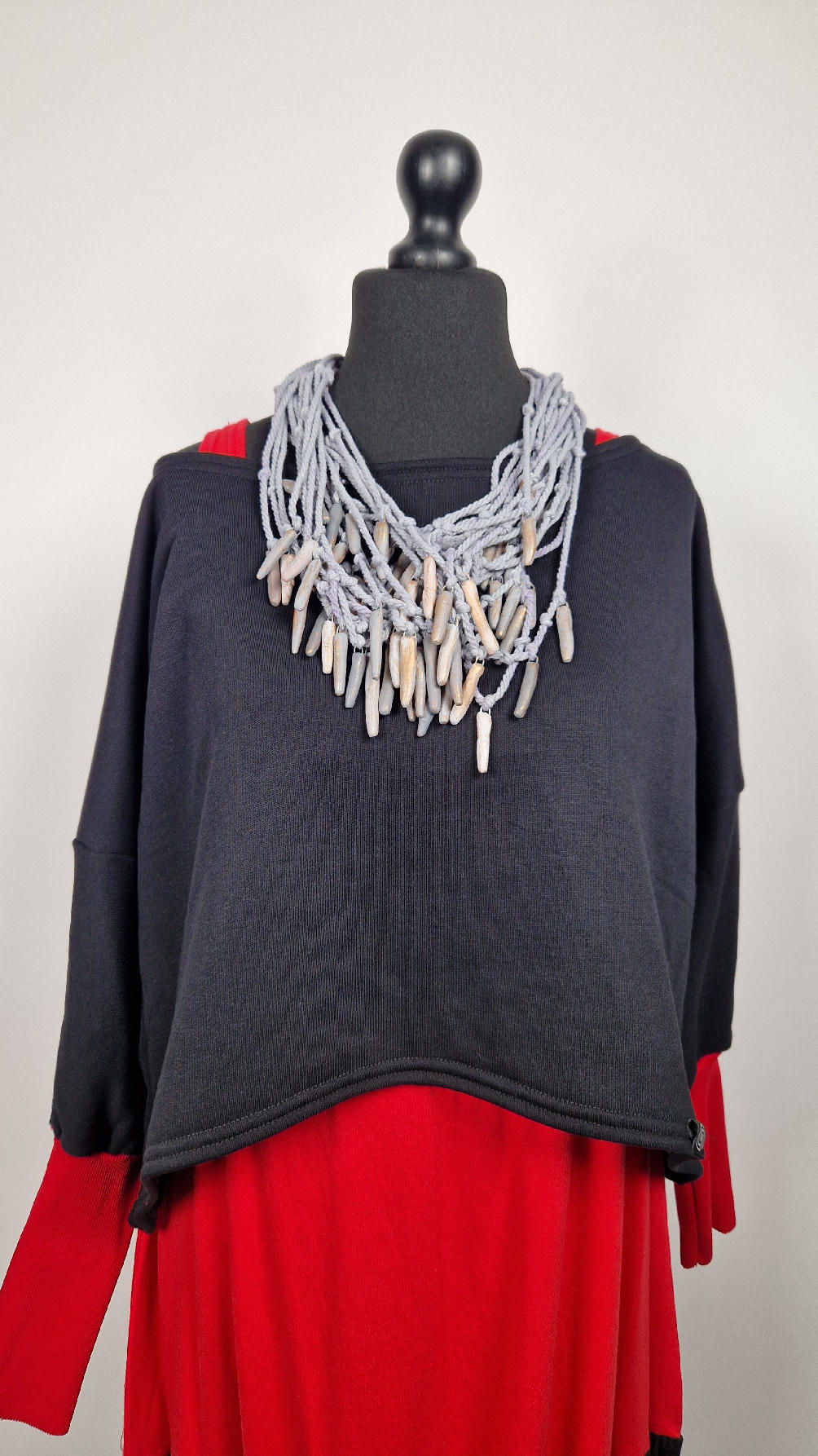 bluzka_czarna_gladka_10 Bluzka Mario Black - obrazek 1