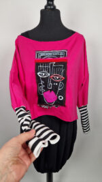 Bluzka Laila-Lu Madżenta - obrazek 5