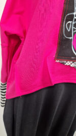 Bluzka Laila-Lu Madżenta - obrazek 7