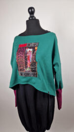 Bluzka Zielony Manhattan - obrazek 13