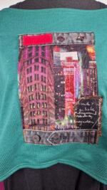 Bluzka Zielony Manhattan - obrazek 4