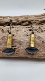 Kolczyki Czarna Luiza - obrazek 2