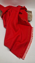 Szal Czerwona Kaszmibella - obrazek 3