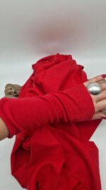 Szal Czerwona Kaszmibella - obrazek 8