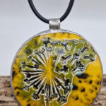 Wisior Dandelion Green