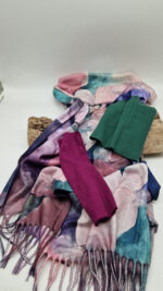 Szal Fiori Violi - obrazek 7