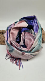 Szal Fiori Violi - obrazek 4