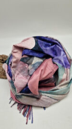 Szal Fiori Violi - obrazek 9