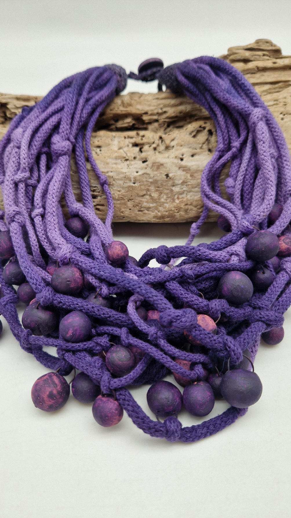 naszyjnik_fiolet_10 Naszyjnik Laila Purple - obrazek 1