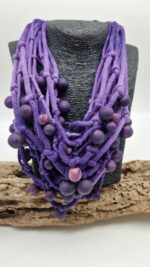 Naszyjnik Laila Purple - obrazek 3
