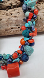 Naszyjnik Pomarańcze w Turkusach - obrazek 7